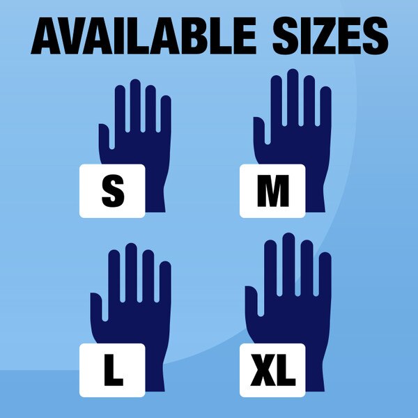 Spontex HEAVY-DUTY PROTECTIVE GLOVES XL BLUE 74043ZQK